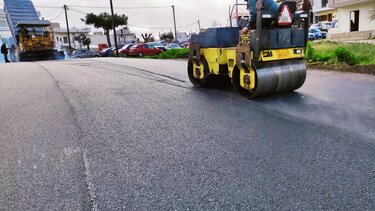 Ολοκληρώθηκε η ασφαλτόστρωση στο Δημοτικό Πάρκιγκ Γαζίου