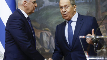 Συνάντηση Ν. Δένδια – Σ. Λαβρόφ: Η Ρωσία στο πλευρό Ελλάδας και Κύπρου