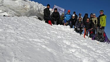 Για πρώτη φορά χειμερινή ανάβαση στον Αφέντη, από τον ΕΟΣ Λασιθίου