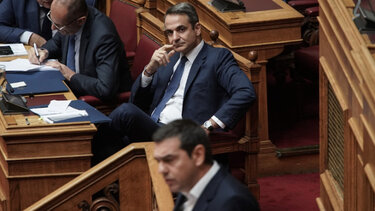 Ευχές Τσίπρα προς Μητσοτάκη για ταχεία ανάρρωση