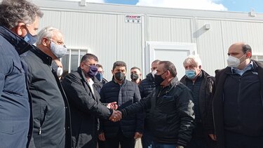 Στο επίκεντρο επαφών και συσκέψεων του Δημάρχου Μινώα οι σεισμόπληκτοι και οι πληττόμενες από το σεισμό επιχειρήσεις