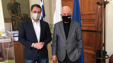 Στη Λότζια ο Μάξιμος Σενετάκης