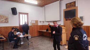 Εθελοντική αιμοδοσία στη Σχολή Δοκίμων Αστυφυλάκων Ρεθύμνου