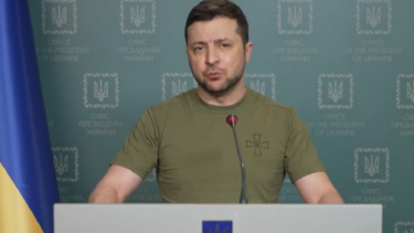 Ο Ζελένσκι εξέφρασε την αγανάκτησή του για την πρόθεση της Ρωσίας να φέρει στην Ουκρανία μισθοφόρους από την Συρία