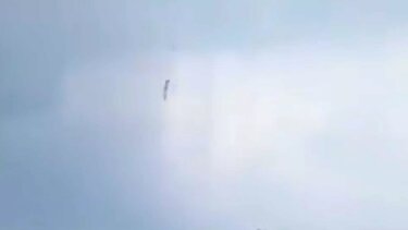 Κίνα: Η στιγμή της πτώσης του αεροσκάφους στην Γκουανγκσί