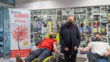 Χαλκιαδάκης Α.Ε.: Γίναμε εθελοντές αιμοδότες για καλό σκοπό! 