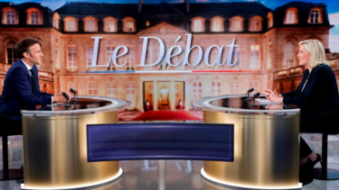 Μειωμένη η τηλεθέαση της χθεσινής μονομαχίας Μακρόν - Λεπέν σε σχέση με το 2017