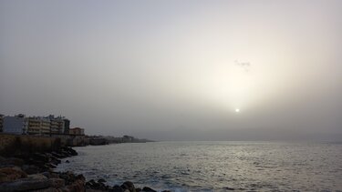 "Απόκοσμες" εικόνες δημιούργησε η σκόνη στην Κρήτη - Βίντεο και φωτογραφίες