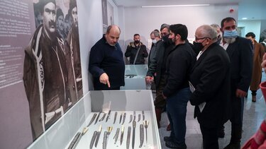 Ολοκληρώθηκε η έκθεση «Των Αντρειωμένων τα Άρματα» 
