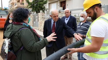 Αυτοψία του Δημάρχου Ηρακλείου στα σημαντικά έργα της ΔΕΥΑΗ