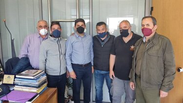 Συνάντηση Αυγενάκη με μέλη της ΕΕΤΕΜ Ηρακλείου
