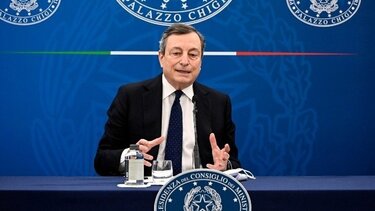 Η κυβέρνηση Ντράγκι έλαβε ψήφο εμπιστοσύνης από την Γερουσία 