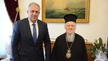 Θεοδωρικάκος: «Το Οικουμενικό Πατριαρχείο, φωτεινός φάρος όλων των ορθοδόξων χριστιανών»
