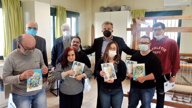 Στη "Ζωοδόχο Πηγή" ο Περιφερειάρχης, τιμώντας την Παγκόσμια ημέρα αυτισμού και του παιδικού βιβλίου