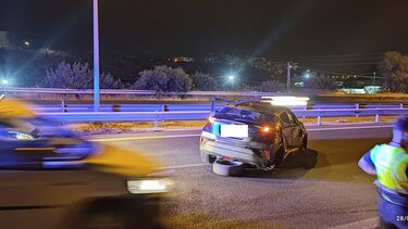 Σφοδρή σύγκρουση στο ΒΟΑΚ - Σε καλή κατάσταση δύο γυναίκες