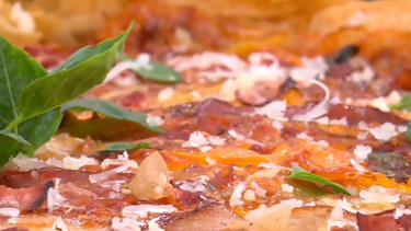 Ξεσκέπαστη πίτα με γεύση πίτσας! 