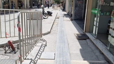 Παύση για τα έργα στο κέντρο - Κορωνοϊός, πόλεμος και ενεργειακό καθυστερούν την παράδοση των υλικών