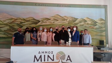 Συνάντηση Φραγκάκη με δικαστικούς υπαλλήλους από τη Λιθουανία 