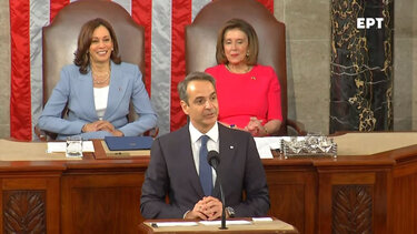 Ιστορική ομιλία Μητσοτάκη στο Κογκρέσο και ηχηρό μήνυμα στην Τουρκία