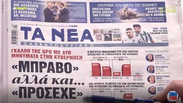 Τα πρωτοσέλιδα των εφημερίδων σήμερα