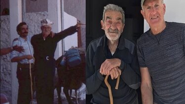 Δύο φωτογραφίες, με διαφορά 40 χρόνων και μια συγκινητική συνάντηση 