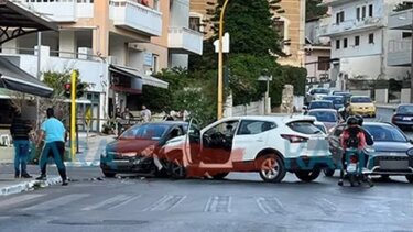 Δύο τροχαία, το ένα με διπλό τραυματισμό, στα Χανιά 