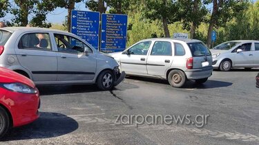 Τροχαίο στο Γεράνι