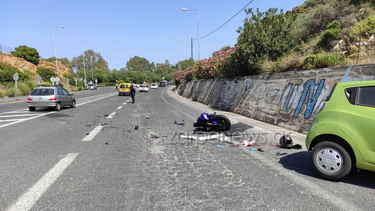 Διασωληνωμένος ο 36χρονος από το τροχαίο στον κόμβο της Σούδας