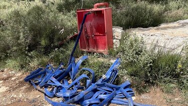 Ανησυχητικές εικόνες από το δάσος Φουρνί