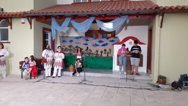 Εκδήλωση στον Αμπελούζο από τα παιδιά του κατηχητικού της ενορίας