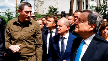 Συναγερμός για επίθεση στο Κίεβο παρουσία Μακρόν, Σολτς και Ντράγκι