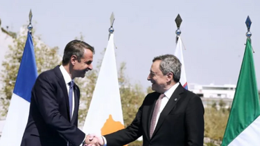 Ξεκίνησε η συνάντηση Μητσοτάκη - Ντράγκι στη Ρώμη