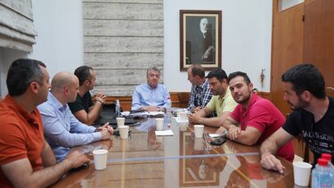 Στον Περιφερειάρχη η Ένωση Αστυνομικών Υπαλλήλων Ν. Ηρακλείου