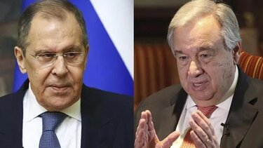 Λαβρόφ σε Γκουτέρες: Η Ρωσία έτοιμη να βοηθήσει στην αποτροπή της επισιτιστικής κρίσης
