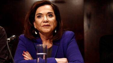 Η Ντόρα Μπακογιάννη απέρριψε το "Επικρατείας": Διεκδικεί την ψήφο των Χανιωτών