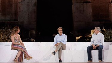 Συνάντηση Μητσοτάκη – Σαράντος: Ελκυστικός προορισμός για ξένες κινηματογραφικές παραγωγές η Ελλάδα