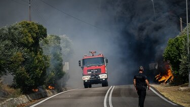 Ενημέρωση από την Πυροσβεστική: Δύσκολη η κατάσταση σε Δαδιά, Λέσβο και Ηλεία
