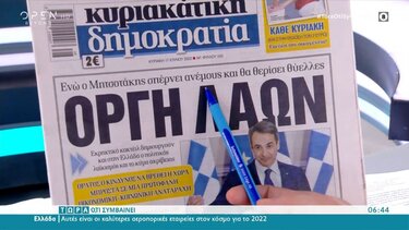 Τα πρωτοσέλιδα των Κυριακάτικων εφημερίδων