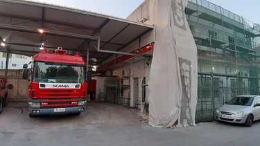 Οι πυροσβεστικοί υπάλληλοι ευχαριστούν τον Δήμαρχο Χερσονήσου