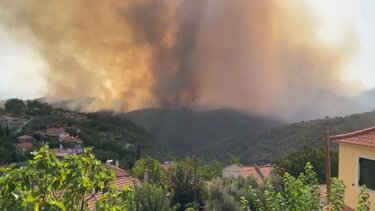 Συναγερμός στην Πυροσβεστική: Φωτιά κοντά στη Μεγαλόπολη