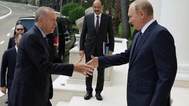 Πούτιν – Ερντογάν: Συνάντηση στο Σότσι με «βαριά» ατζέντα 