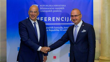 Ν. Δένδιας από την Κροατία: Δεν θα διολισθήσουμε στην πολιτική της όξυνσης με την Τουρκία