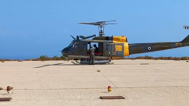 Αεροδιακομιδή 39χρονου από τη Γαύδο στο Νοσοκομείο Χανίων