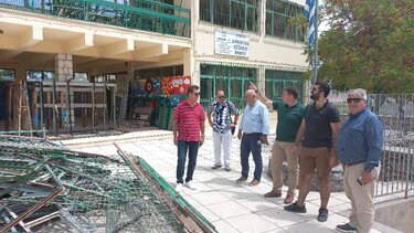 Μετά από 50 χρόνια ... νέα κουφώματα σε σχολεία του δήμου Χερσονήσου