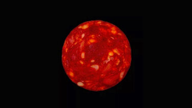 Επιστήμονας ανάρτησε φωτογραφία σαλαμιού λέγοντας πως είναι μακρινό άστρο