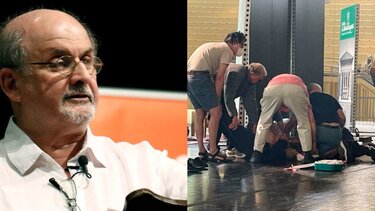 Παραμένει διασωληνωμένος ο Σαλμάν Ρούσντι: Κινδυνεύει να χάσει το μάτι του