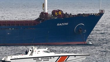 Τουρκία: Επιθεωρητές στο πρώτο πλοίο που μεταφέρει σιτηρά από την Ουκρανία