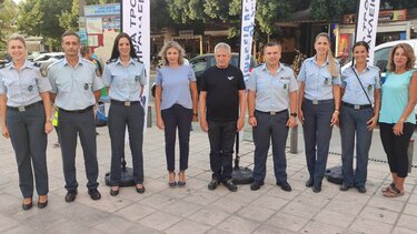 Θερμή υποδοχή στην Τροχαία, στις Μοίρες