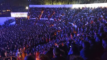 Κοσμοπλημμύρα για τον Θανάση Παπακωνσταντίνου στο Αρκαλοχώρι