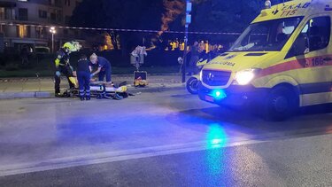 Ένας τραυματίας από αιχμηρό αντικείμενο στο κέντρο της Θεσσαλονίκης